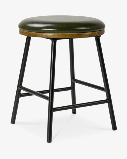Samuel Bar Stool - Green, 45Cm