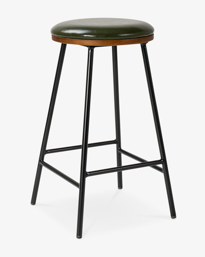 Samuel Bar Stool - Green, 66Cm