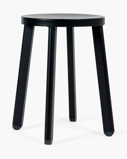 Soda Aluminium Bar Stool - Black, 45Cm
