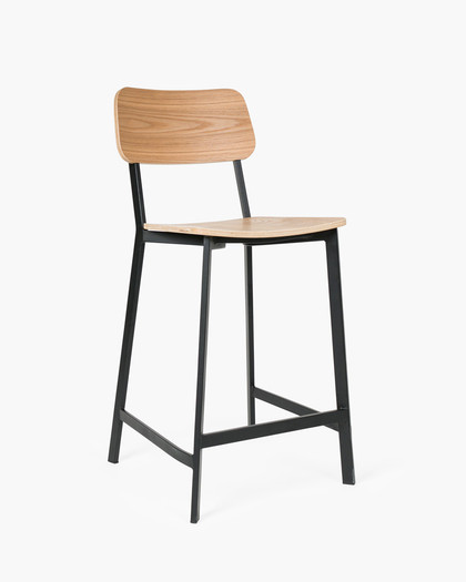 Thomas Barstool - Black, 65Cm