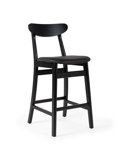 Victoria Bar Stool - Black, 65Cm