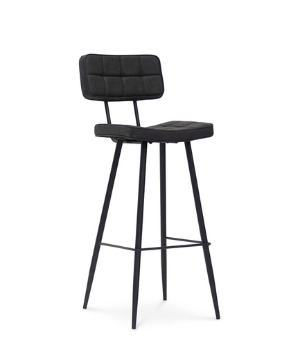 Walter Barstool - Anthracite, 75Cm