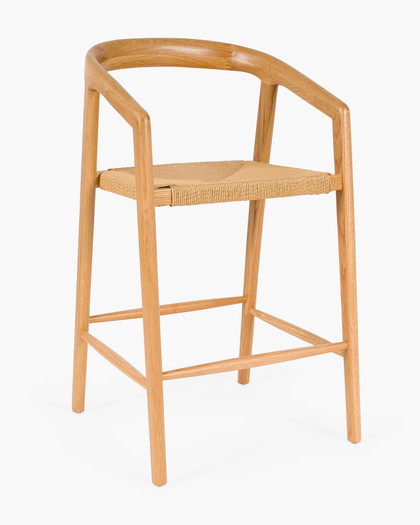 Maddison Barstool - Natural, 65cm