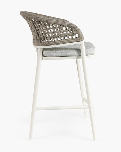 Noah Barstool - White, 65Cm
