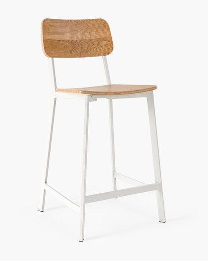 Thomas Barstool - Matt White, 65Cm