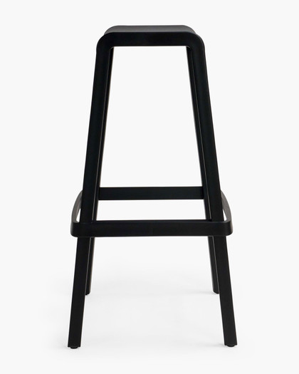 Dome 268 Bar Stool - Black, 76Cm