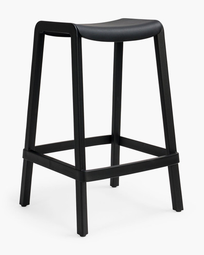 Dome 267 Bar Stool - Black, 65Cm