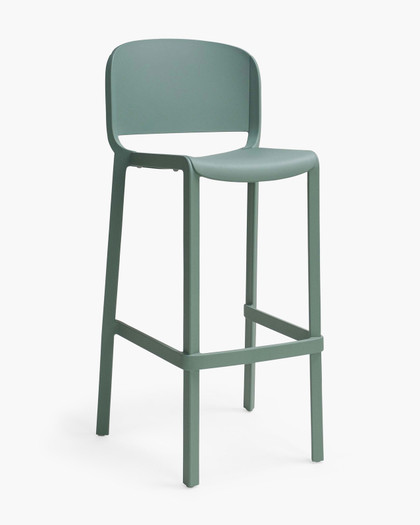 Dome 263 Bar Stool - Light Green, 76.5Cm