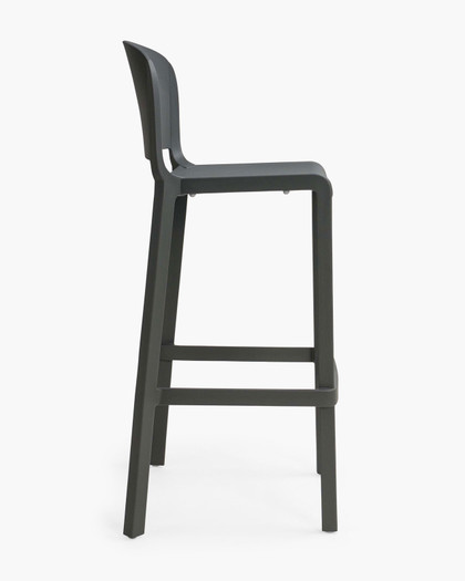 Dome 263 Bar Stool - Anthracite, 76.5Cm