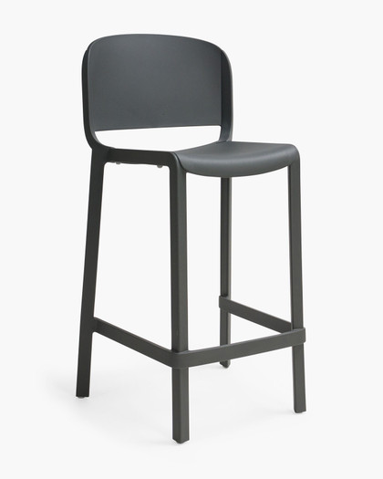 Dome 262 Bar Stool - Anthracite, 66.5Cm