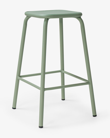 Pedro Bar Stool - Soft Green, 65Cm