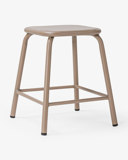 Pedro Bar Stool - Taupe, 47Cm