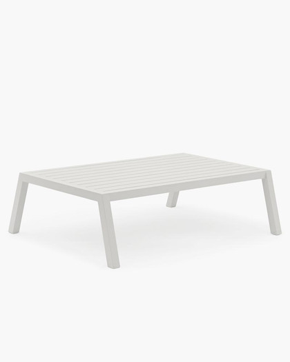 Cintesi Leigh Outdoor Coffee Table, Large  - White 