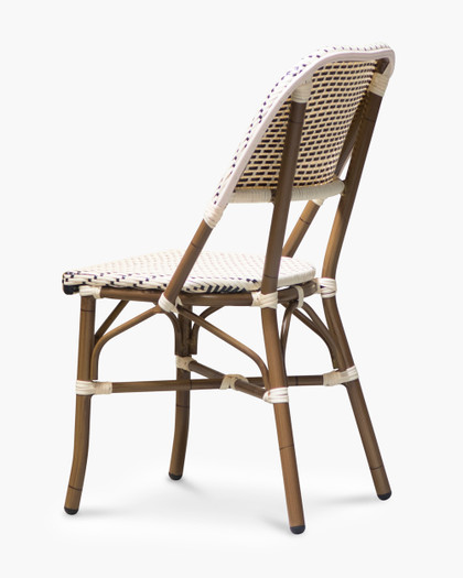 Fleur Chair - Ivory/Black