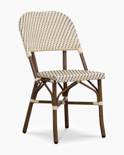 Cintesi Fleur Chair - Ivory/Black 