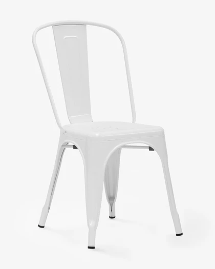 Cintesi Tolix Replica Chair - White 