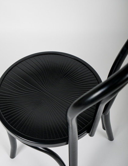 Twist Bentwood Chair - Black
