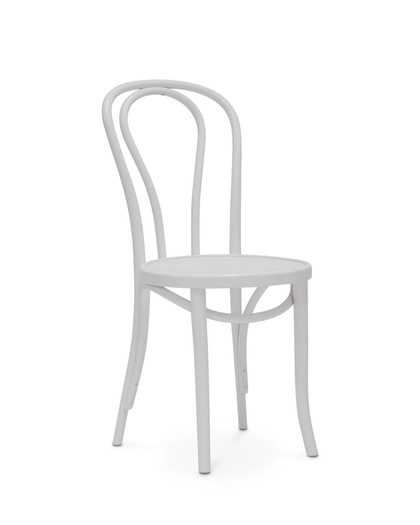 Twist Bentwood Chair - White