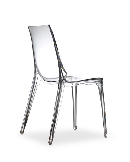 Vanity Chair - Transparent