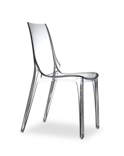 Vanity Chair - Transparent