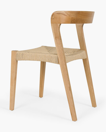 Grace Chair - Natural, Natural Rope Seat