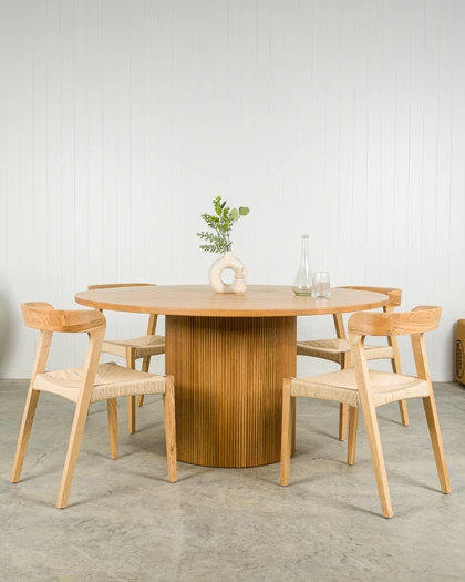 Grace Chair - Natural, Natural Rope Seat