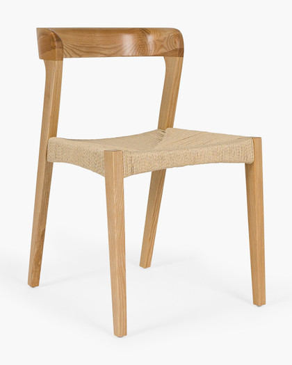 Grace Chair - Natural, Natural Rope Seat