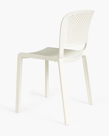 Cintesi Dome 261 Chair - White, perforated 