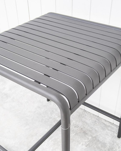 Cintesi Atticus Outdoor Aluminium Table - 740X770, Charcoal 