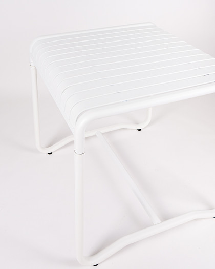 Atticus Outdoor Aluminium Table - 740X770, White