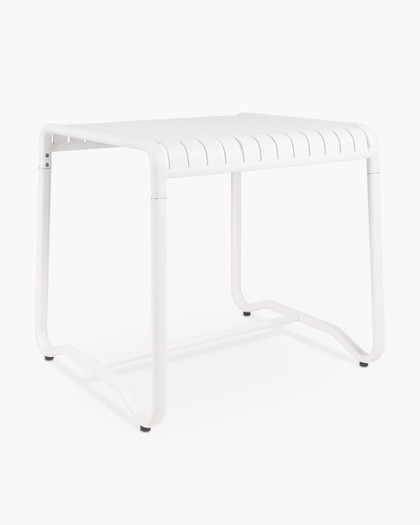 Atticus Outdoor Aluminium Table - 740X770, White