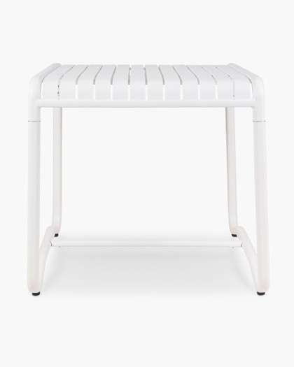 Atticus Outdoor Aluminium Table - 740X770, White
