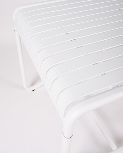 Atticus Outdoor Aluminium Table - 740X770, White