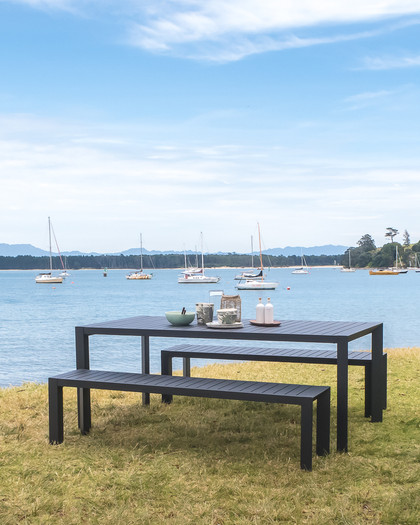 Raglan Outdoor Table - 200X100Cm, Charcoal