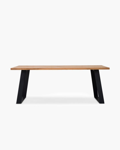 Cintesi Marko Dining Table - 200X100Cm, Black Frame 