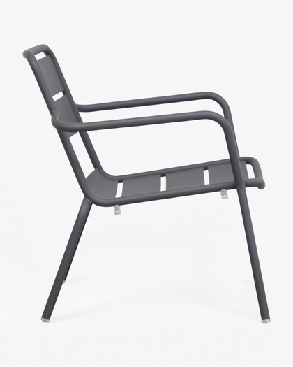 Frankie Lounge Chair - Charcoal