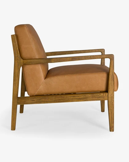 Cintesi Alexander Leather Armchair - Tan 