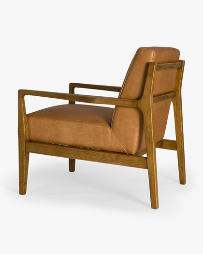 Alexander Leather Armchair - Tan