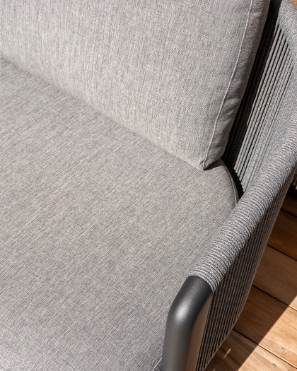 Arc Outdoor Armchair - Charcoal