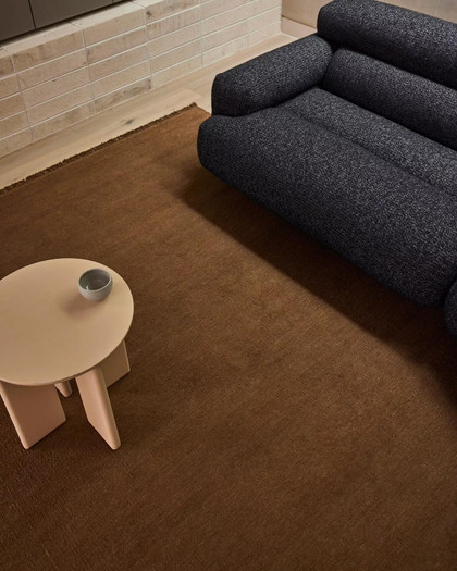 Cintesi Weave Emilio Linen Rug - Toffee, 2m x 3m 