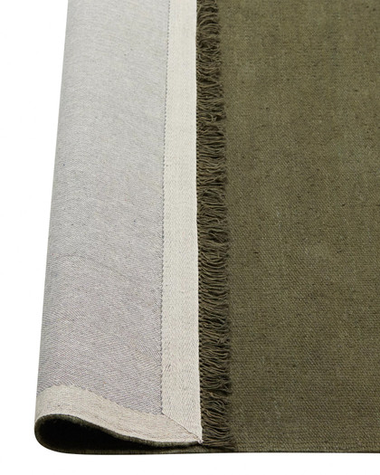Weave Emilio Linen Rug - Kale, 3m x 4m