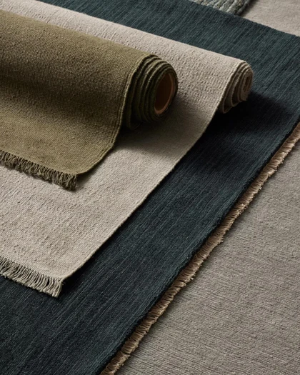 Cintesi Weave Emilio Linen Rug - Oyster, 3m x 4m 