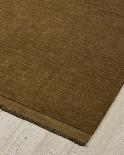 Weave Silvio Wool Rug - Oakmoss, 3m x 4m