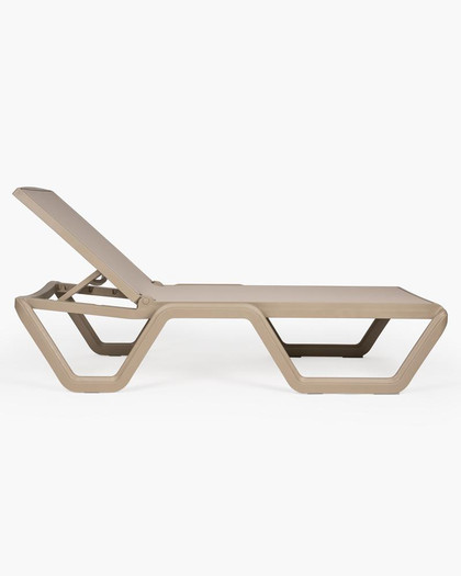 Cintesi Vela Sun Lounger - Dove Grey W Dove Grey Fabric 