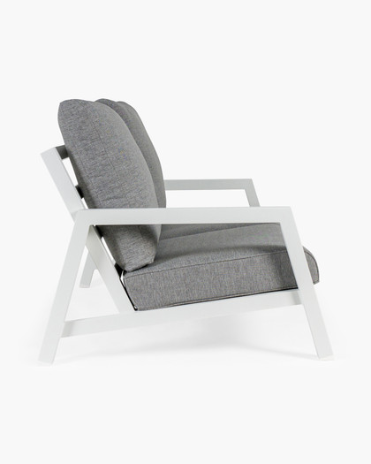 Leigh Outdoor Sofa - Two Seater, White