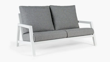 Cintesi Leigh Outdoor Sofa - Two Seater, White 
