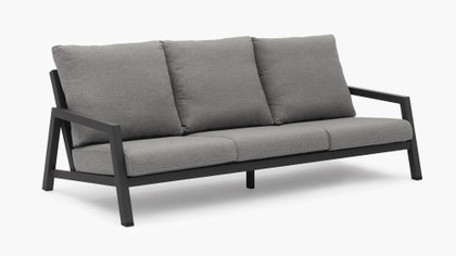 Cintesi Leigh Outdoor Sofa - Three Seater, Charcoal 