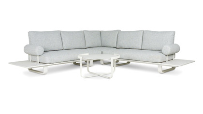 Cintesi Vermont Lounge Outdoor Setting Aluminium - White 