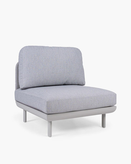 Cintesi Waiheke Outdoor Middle Chair - Light Grey 