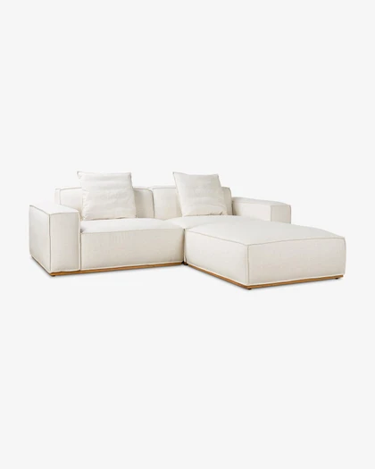 Cintesi Hayes Modular Sofa - 2 Seater, Bone 